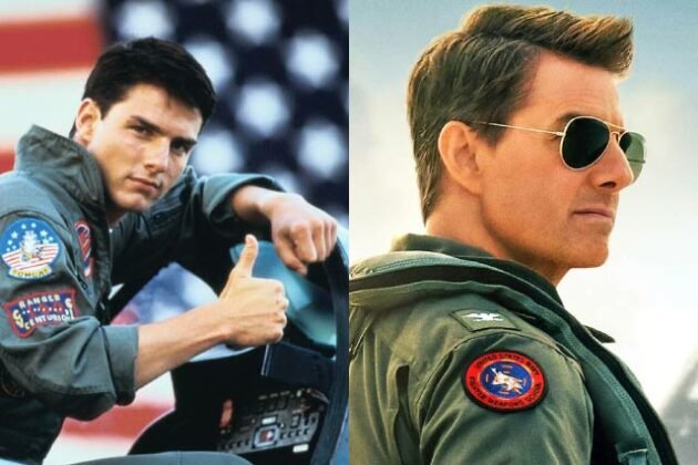 tom cruise age when filming top gun