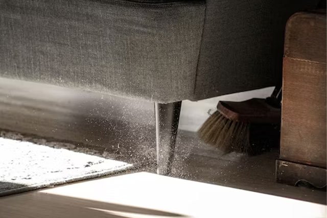 Dust Your Flooring Weekly